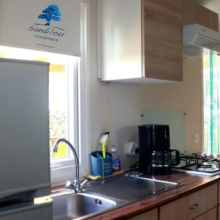 캠프장 *mobilhome «vacances A La » *mobilhome 4 Personnes * Climatise *