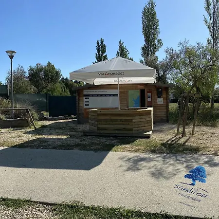 캠프장 *mobilhome «vacances A La » *mobilhome 4 Personnes * Climatise 씨쟝